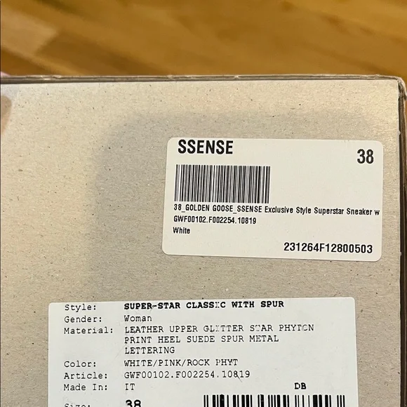 Golden Goose Super Star Classic with Spur - Picture 9 of 9